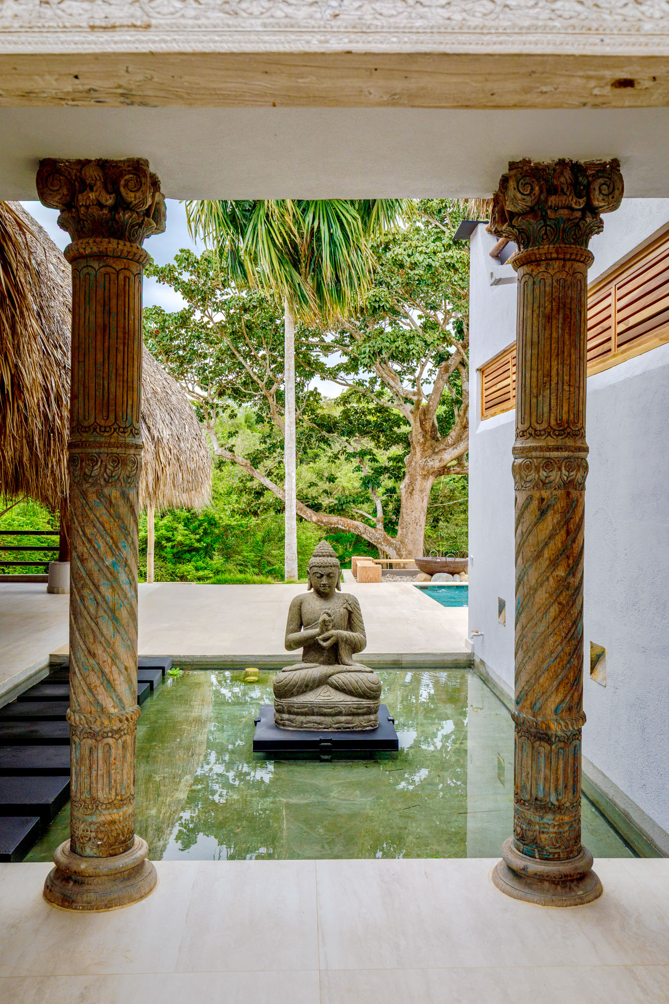 Buddha statue at a KeyPoint property